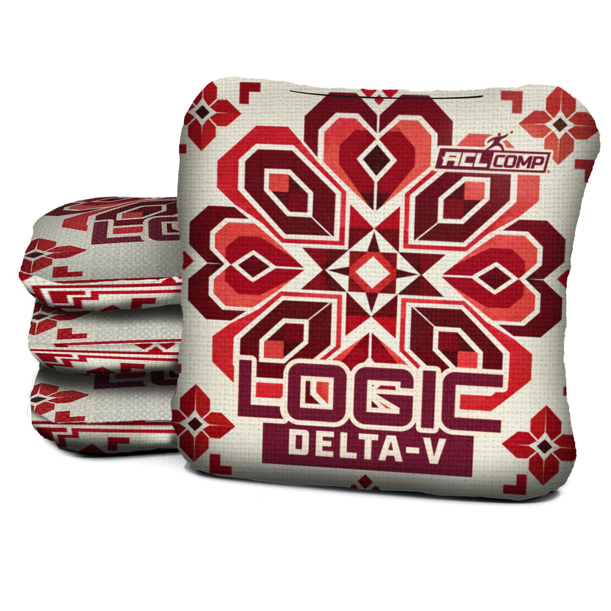 HMONG CRIMSON BLOSSOM - ACL PRO / ACL COMP Bags - Multiple Series - Logic Cornhole