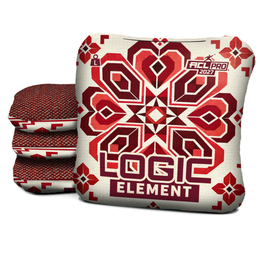 HMONG CRIMSON BLOSSOM - ACL PRO / ACL COMP Bags - Multiple Series - Logic Cornhole