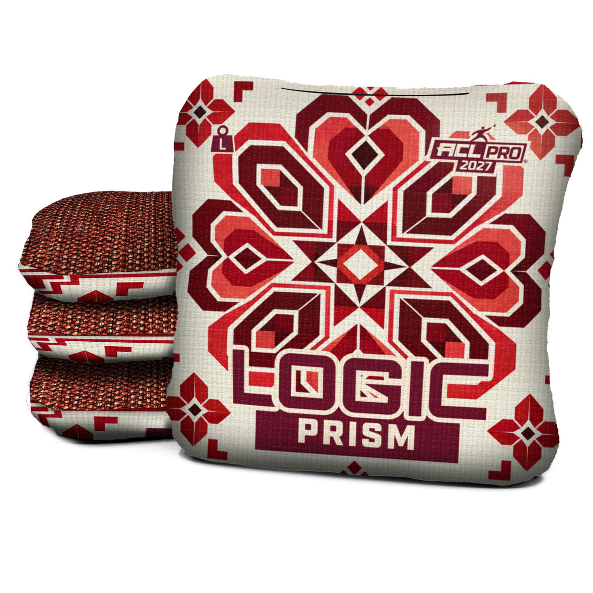 HMONG CRIMSON BLOSSOM - ACL PRO / ACL COMP Bags - Multiple Series - Logic Cornhole
