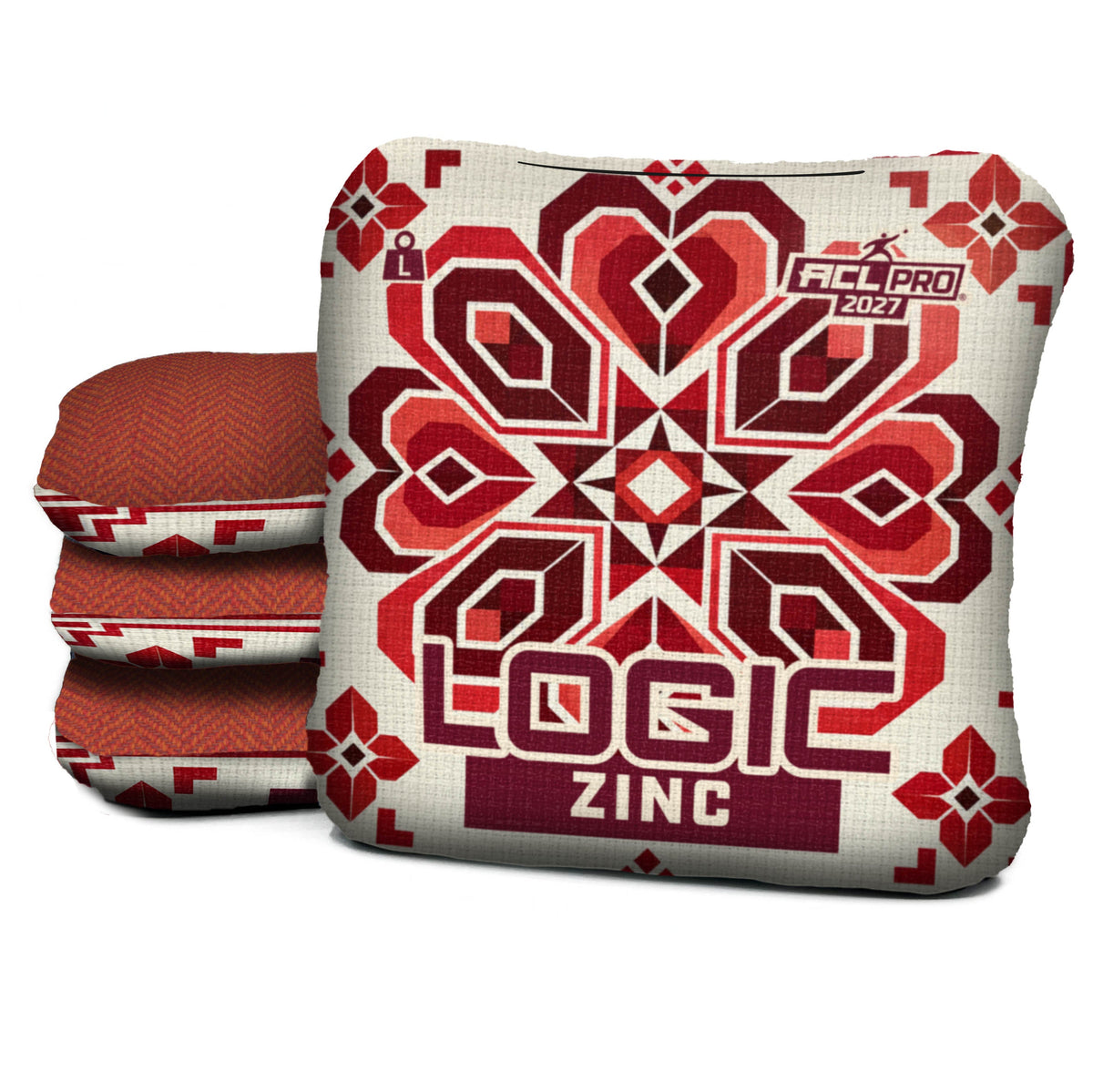 HMONG CRIMSON BLOSSOM - ACL PRO / ACL COMP Bags - Multiple Series - Logic Cornhole