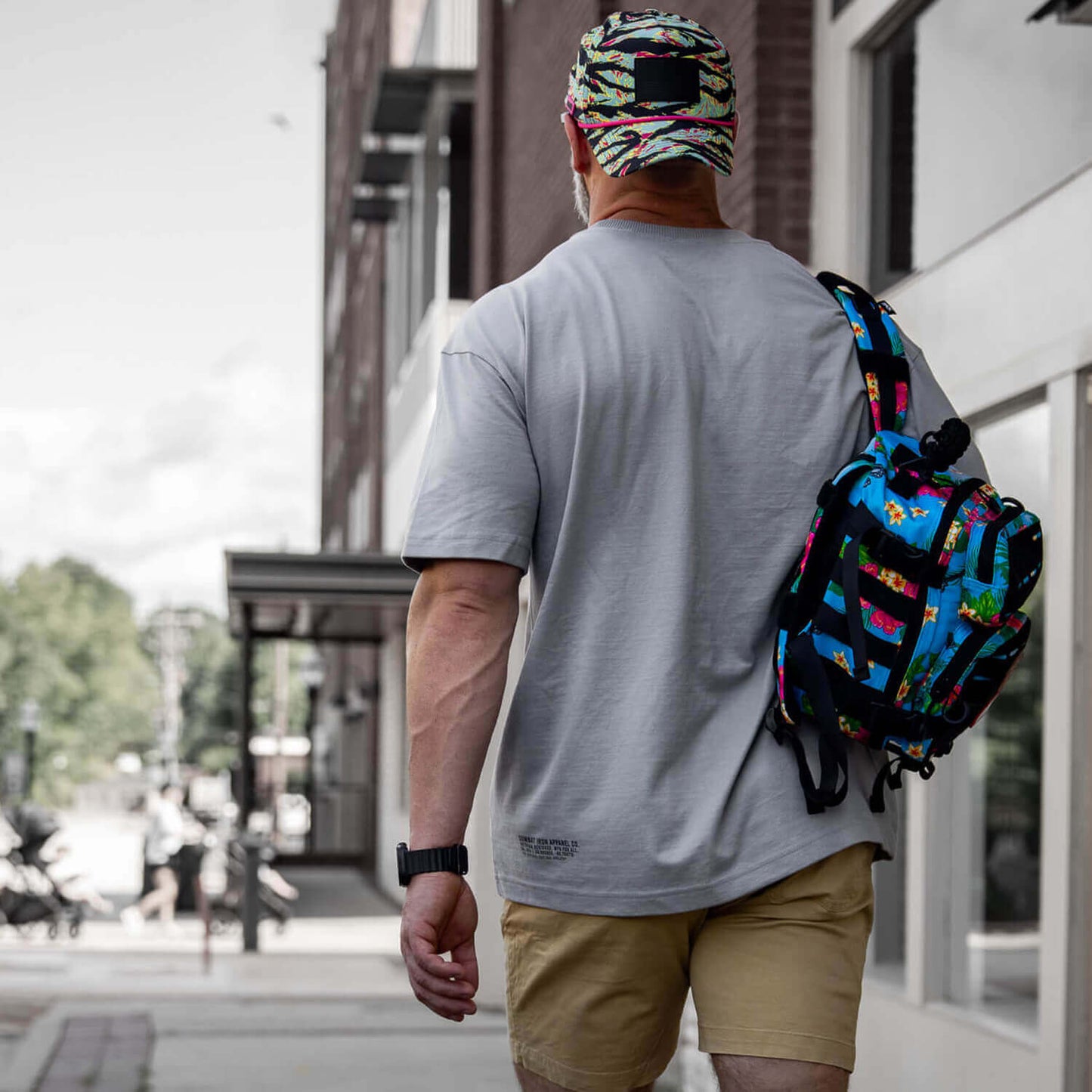 American Flag PVC Patch Waterproof Weekender Snapback