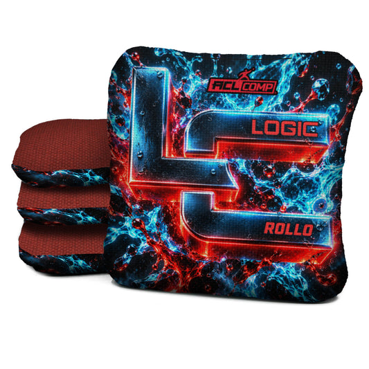 Chrome Splash - Cornhole Bags - Multiple Series - Set of 4