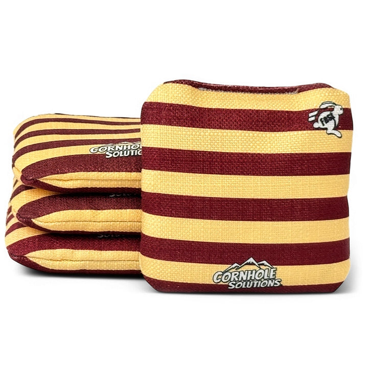 Pro Style REC Cornhole Bags – Regulation 6"x6" – Full Set of 8 (Pick 2 Colors)