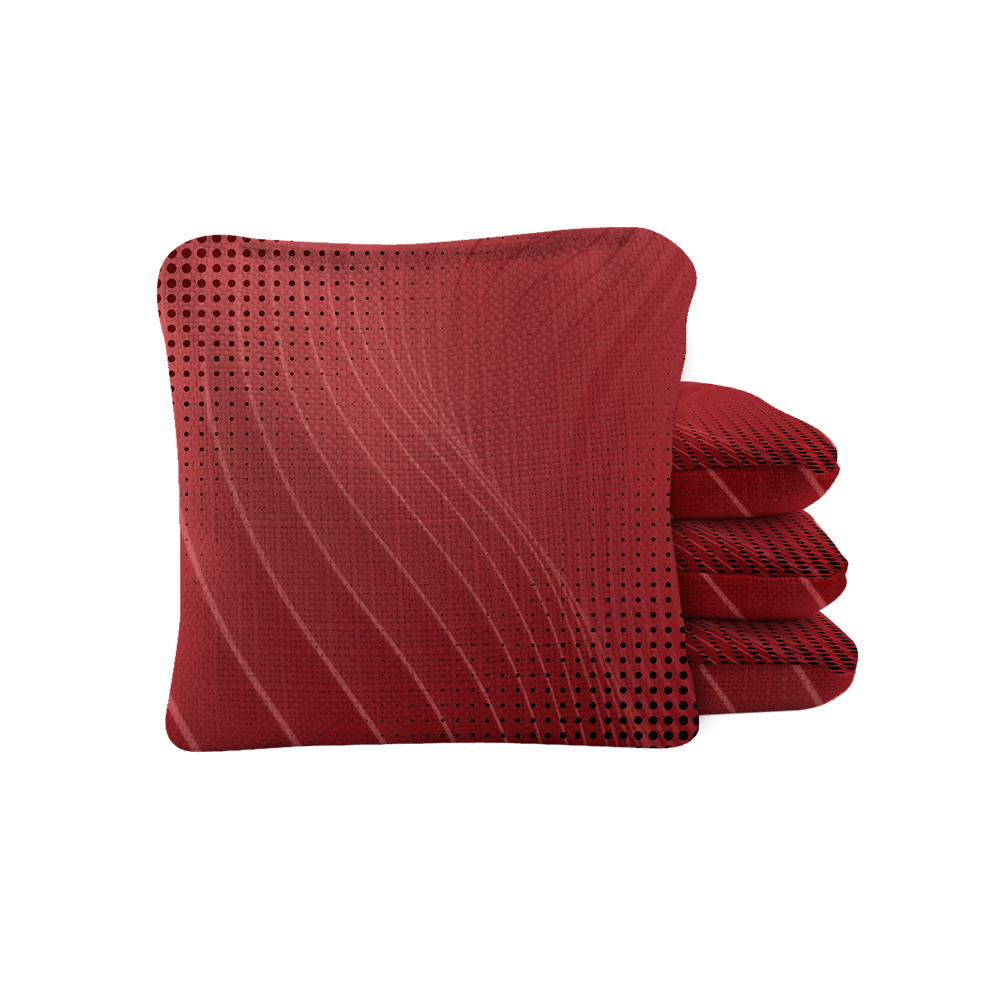 Red NXT Shield Cornhole Bags