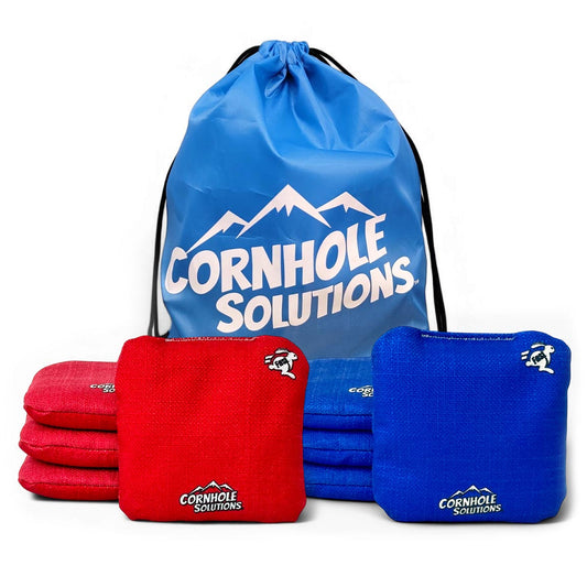 Red Royal Bags Rec Cornhole Bags – Set of 8 (Red & Royal)