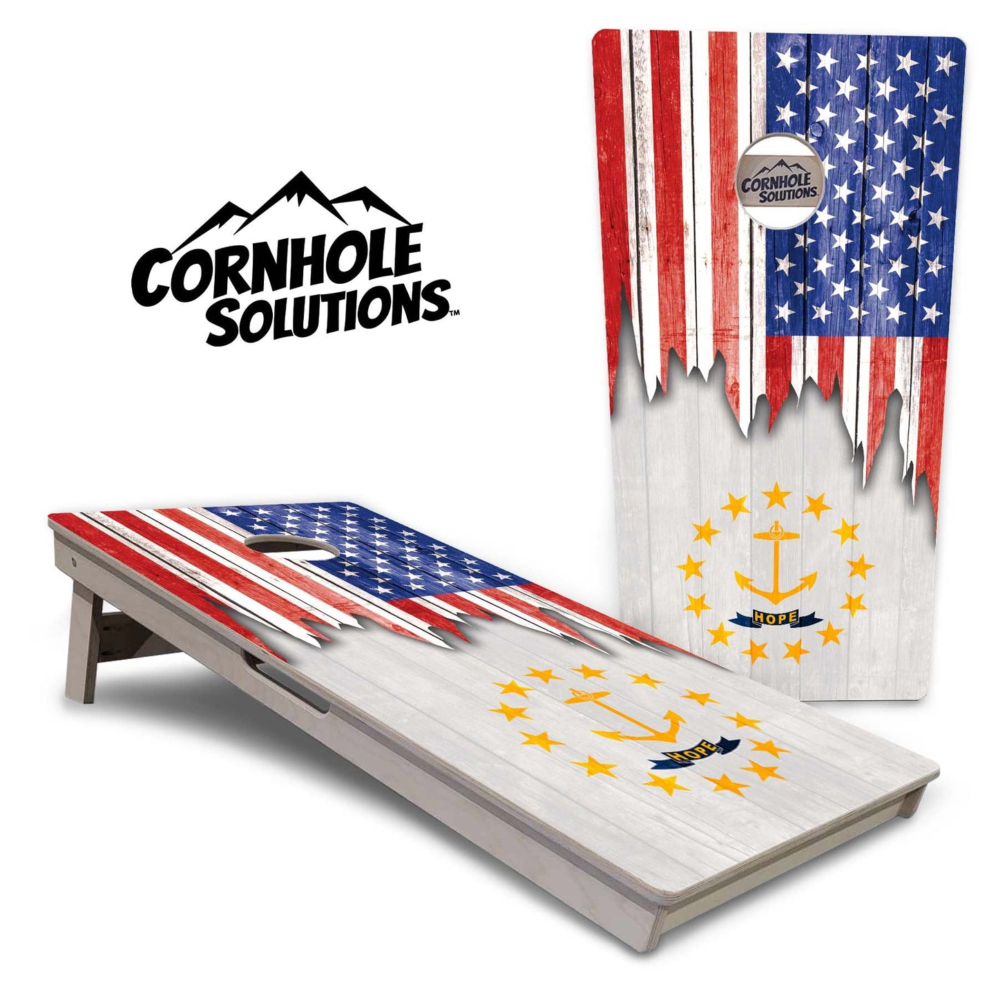 State Flags New Mexico to South Carolina Cornhole Boards - Professional Tournament Series