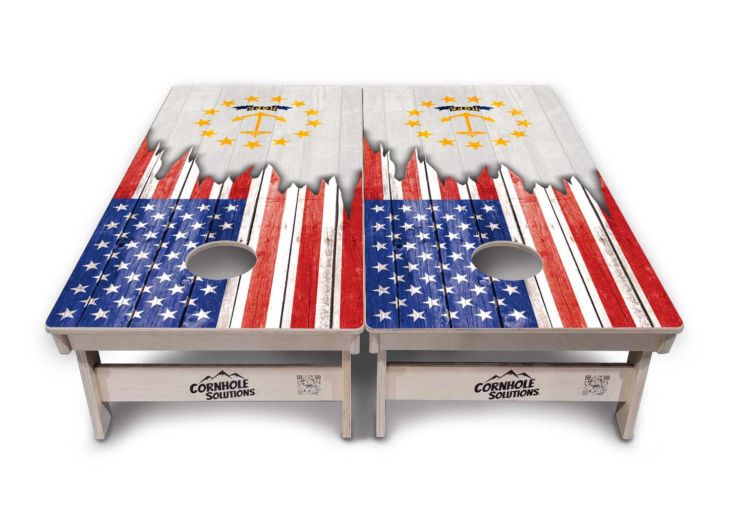 State Flags New Mexico to South Carolina Cornhole Boards - Professional Tournament Series