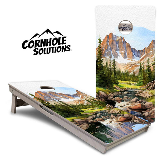 National Parks Cornhole Boards - Professional Tournament Series - Rocky Mountains