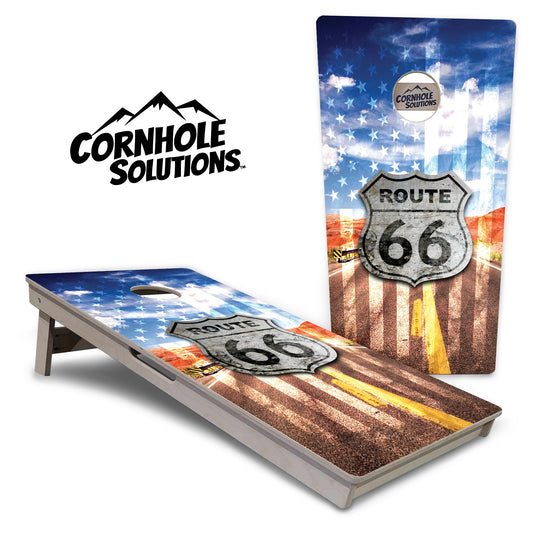 Route 66 Cornhole Boards - Professional Tournament Series