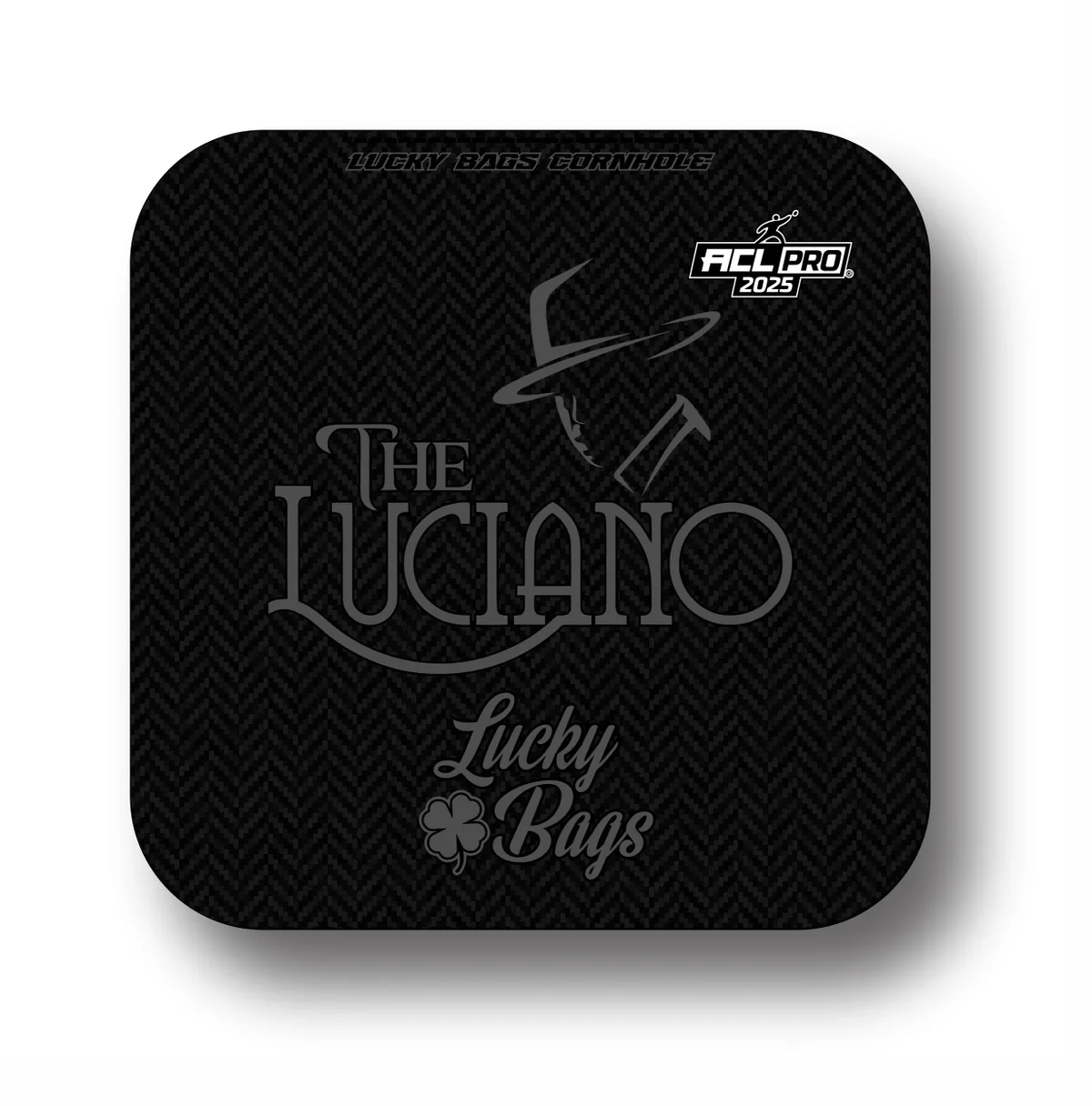 Lucky Bags Cornhole - Luciano Herringbone Broadcast