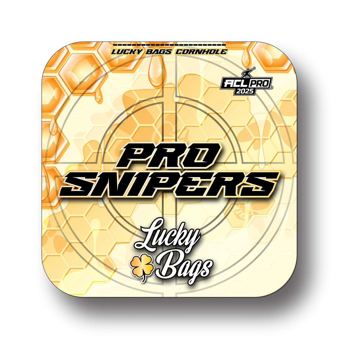 Lucky Bags Cornhole - Pro Snipers Honey Comb