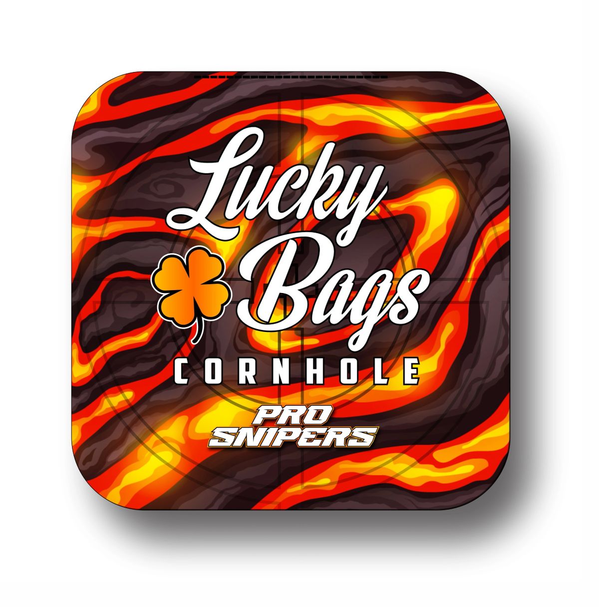 Lucky Bags Cornhole Bags - Pro Sniper - Lava