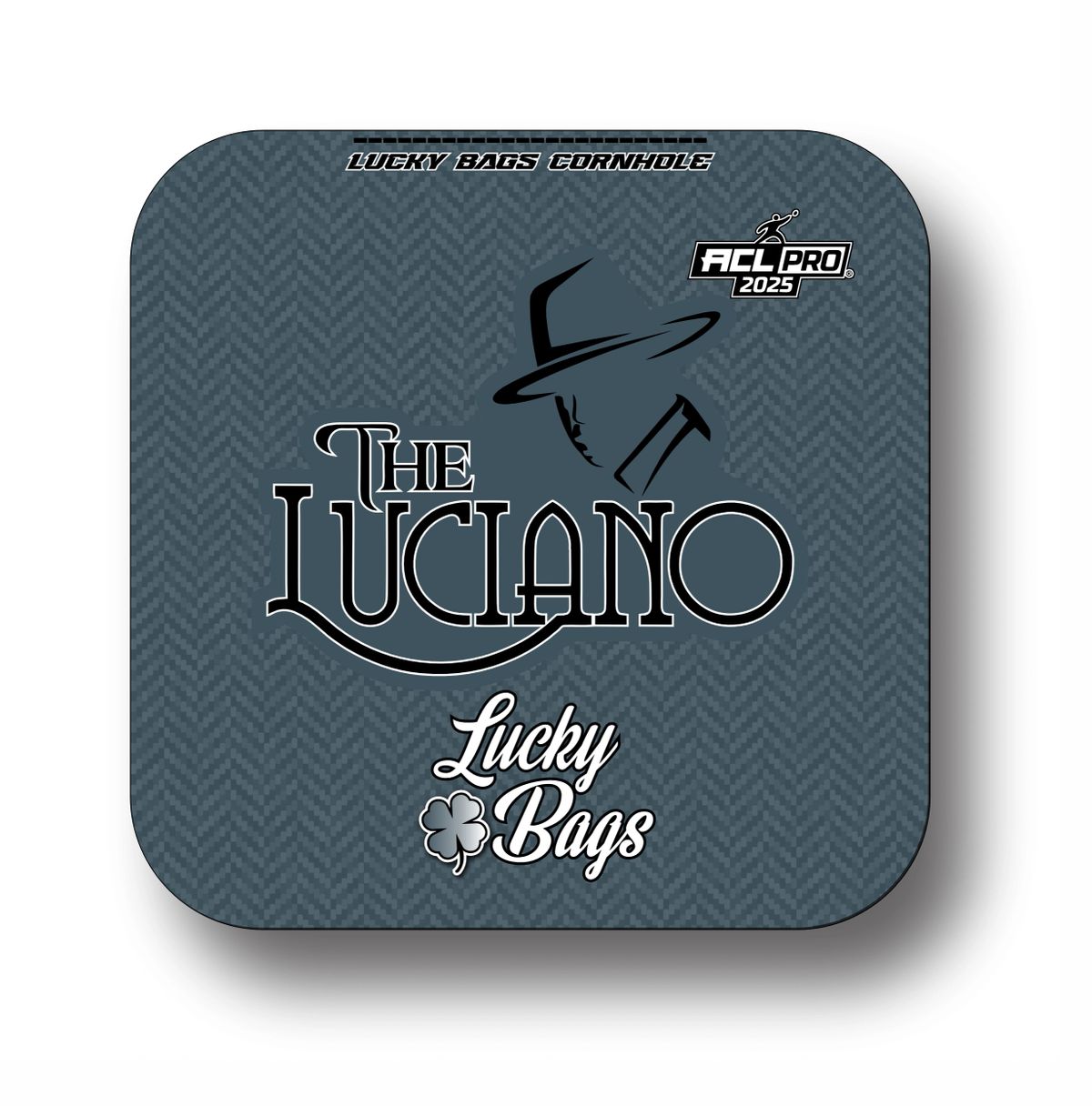 Lucky Bags Cornhole - Luciano Herringbone Broadcast