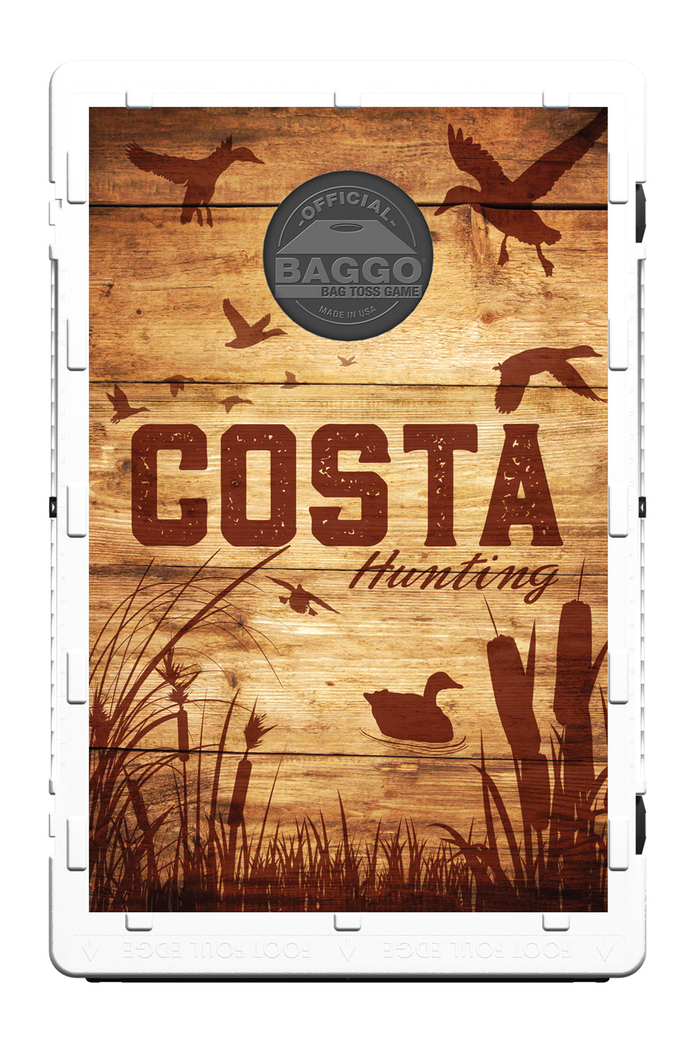 Rustic Duck Hunter Bean Bag Toss Game by BAGGO