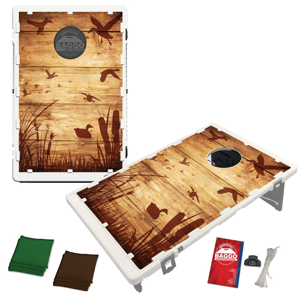 Rustic Duck Hunter Bean Bag Toss Game by BAGGO