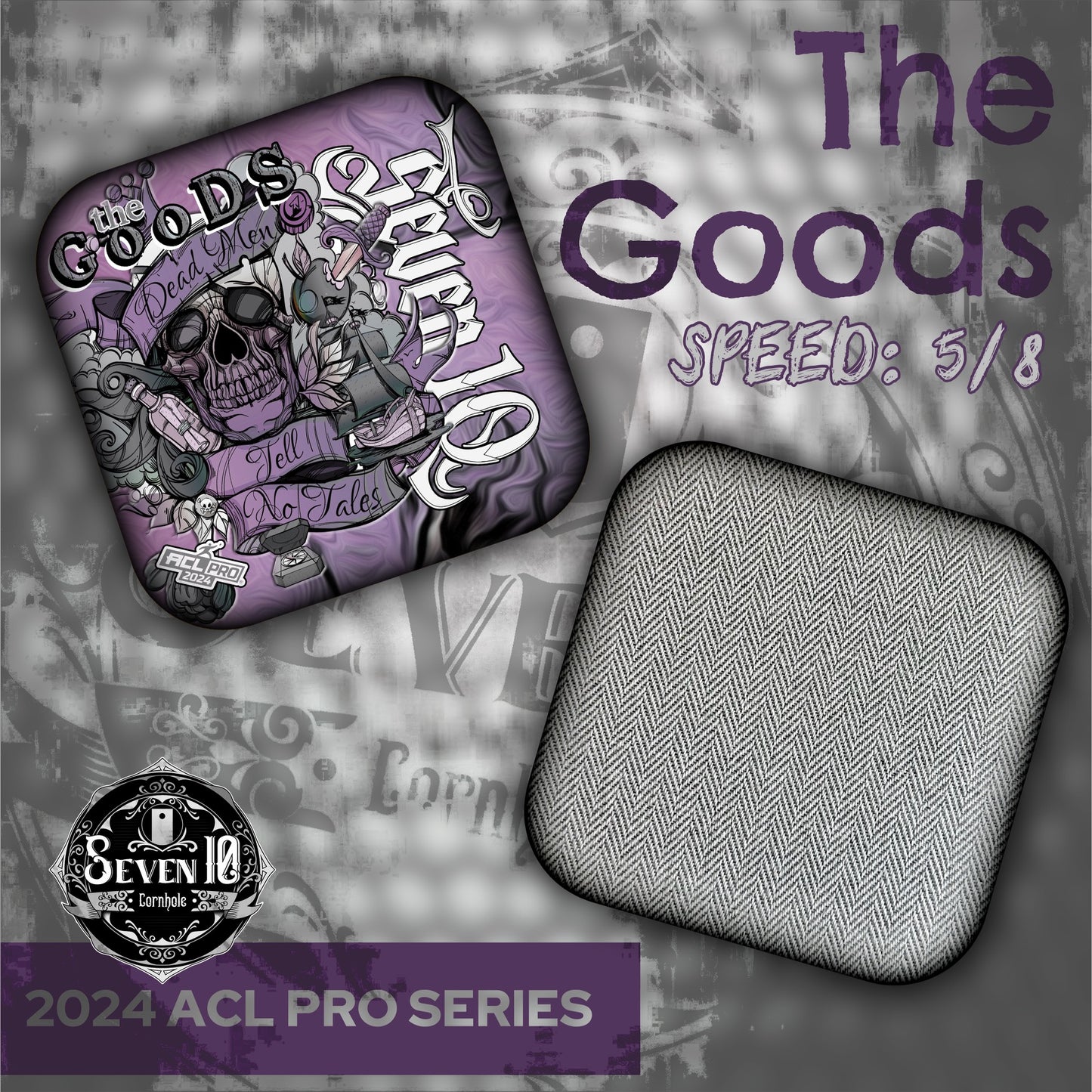 Seven 10 Cornhole Bags - "The Goods" ACL 2024 Pro Series