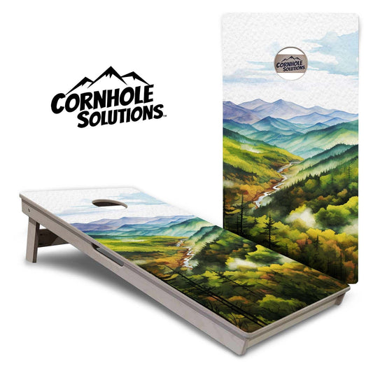 National Parks Cornhole Boards - Professional Tournament Series - Smoky Mountains