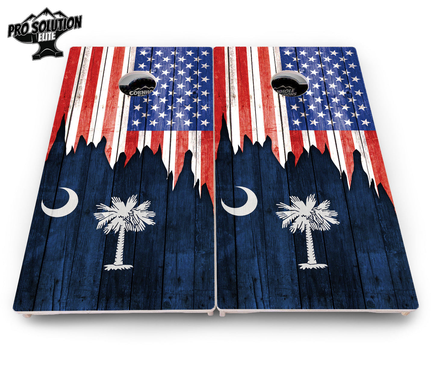 State Flag Designs New Mexico to South Carolina Cornhole Boards - Pro Solution Elite Series