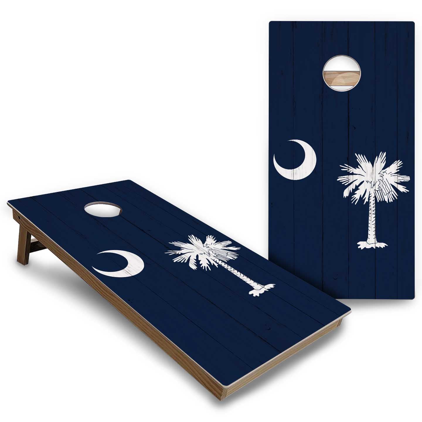 State Themed Cornhole Boards - Backyard Series