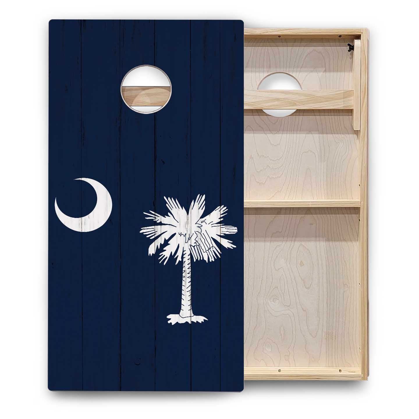 State Themed Cornhole Boards - Backyard Series