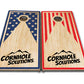 Quick Ship Cornhole Boards - Stars and Stripes