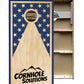 Quick Ship Cornhole Boards - Stars and Stripes