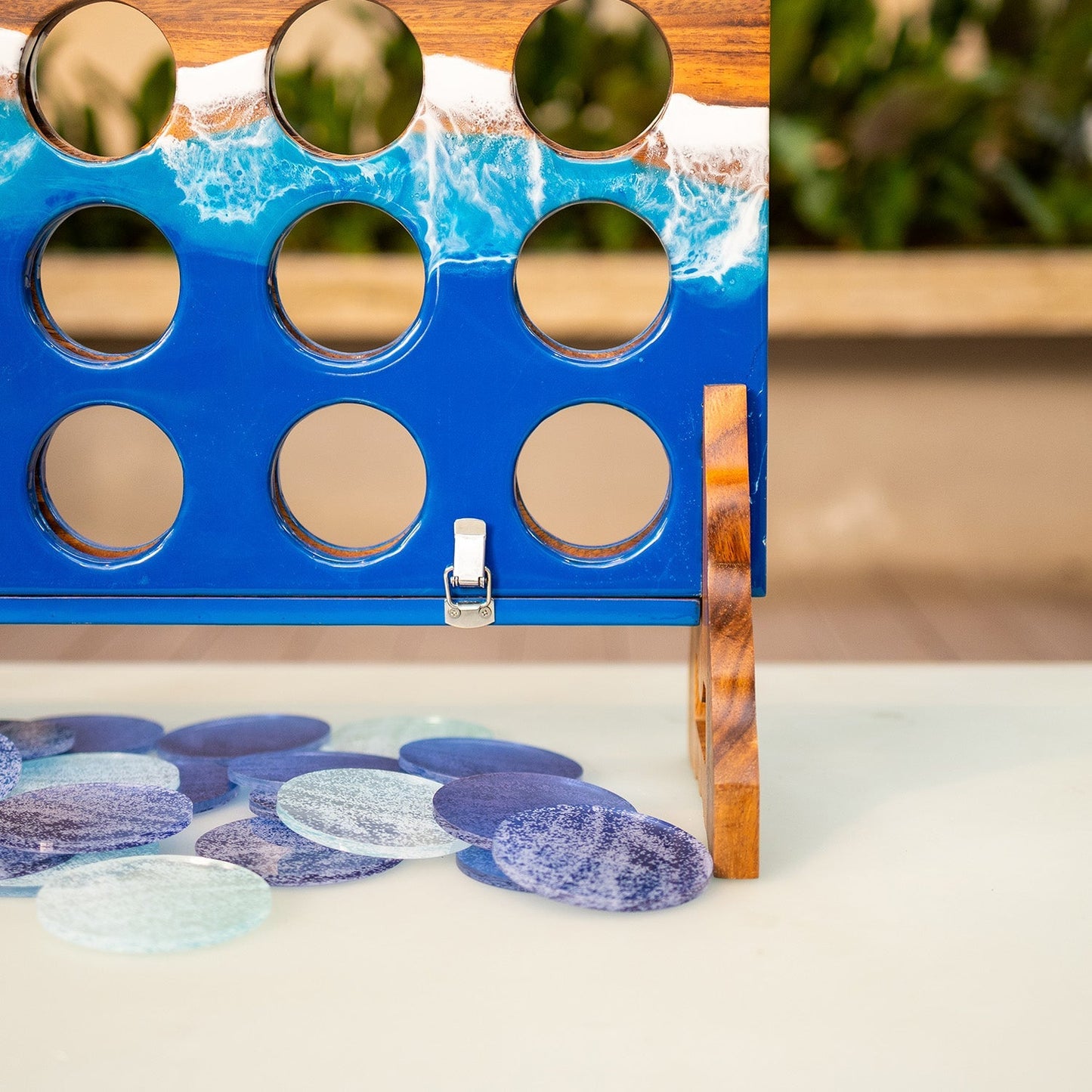 Studio Series Beach Resin Giant 4 in a Row Game