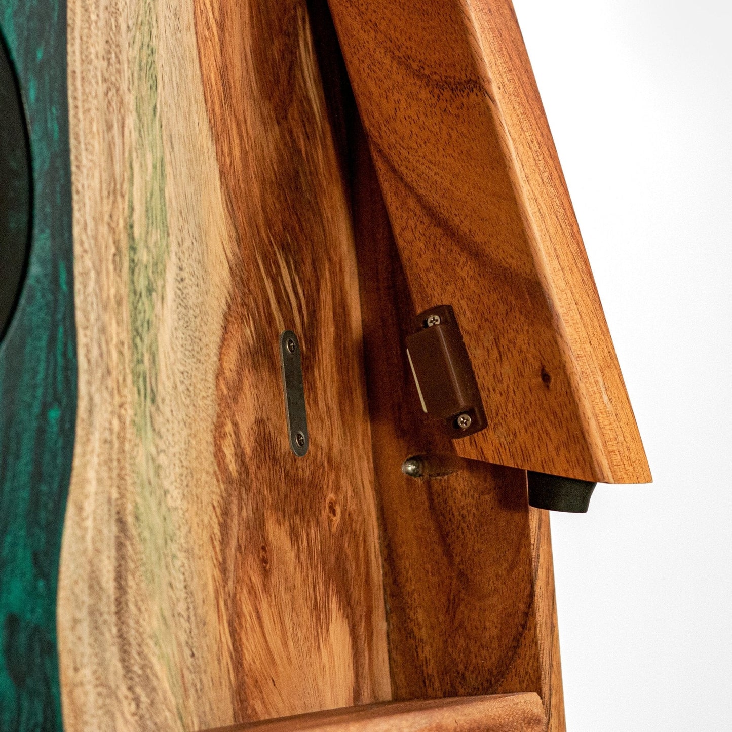 Studio Series Live Edge Resin 2x4 Cornhole Boards | River Collection