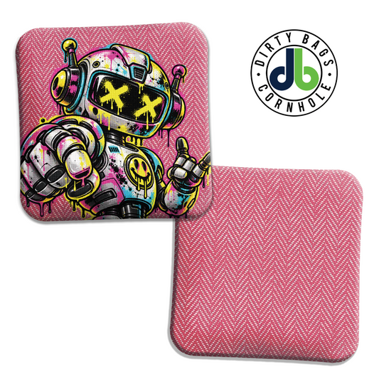 Pink Color Match The BOT Cornhole Bags - Speed 5/8
