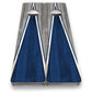 Cornhole Training Boards - Grey and Blue