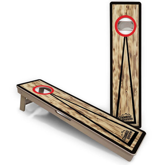 Cornhole Training Boards - Burnt CS Logo