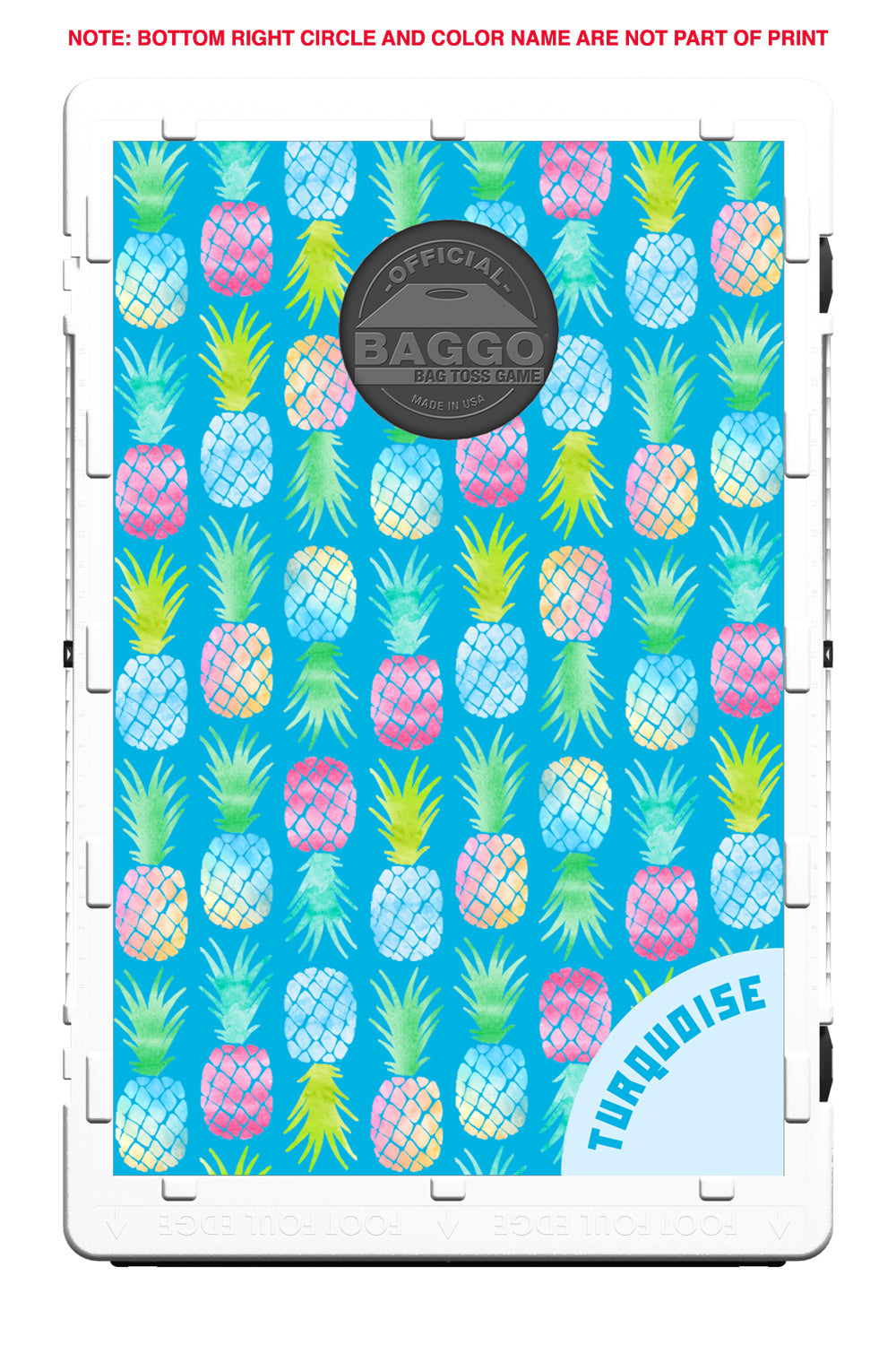 Pineapple Pattern Bean Bag Toss Game by BAGGO