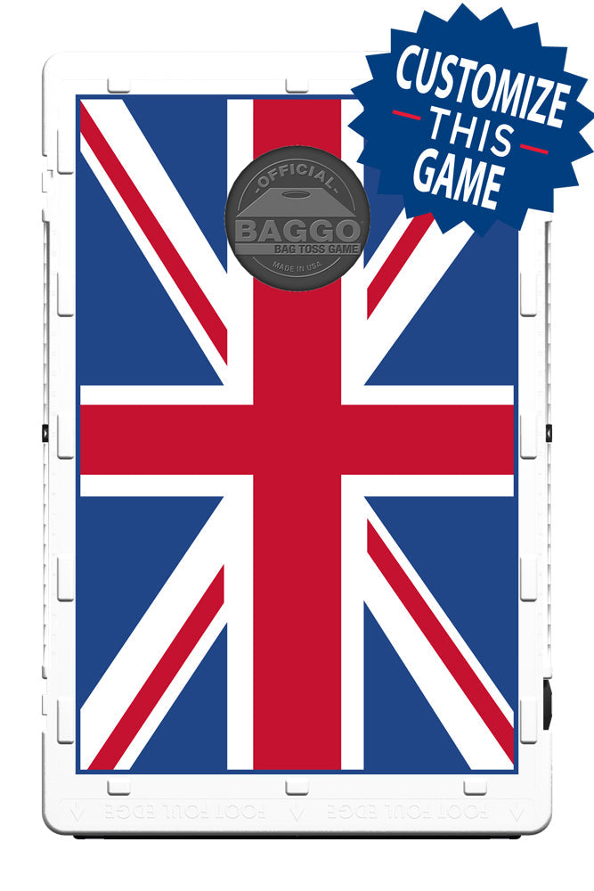 United Kingdom Union Jack Flag Bean Bag Toss Game by BAGGO