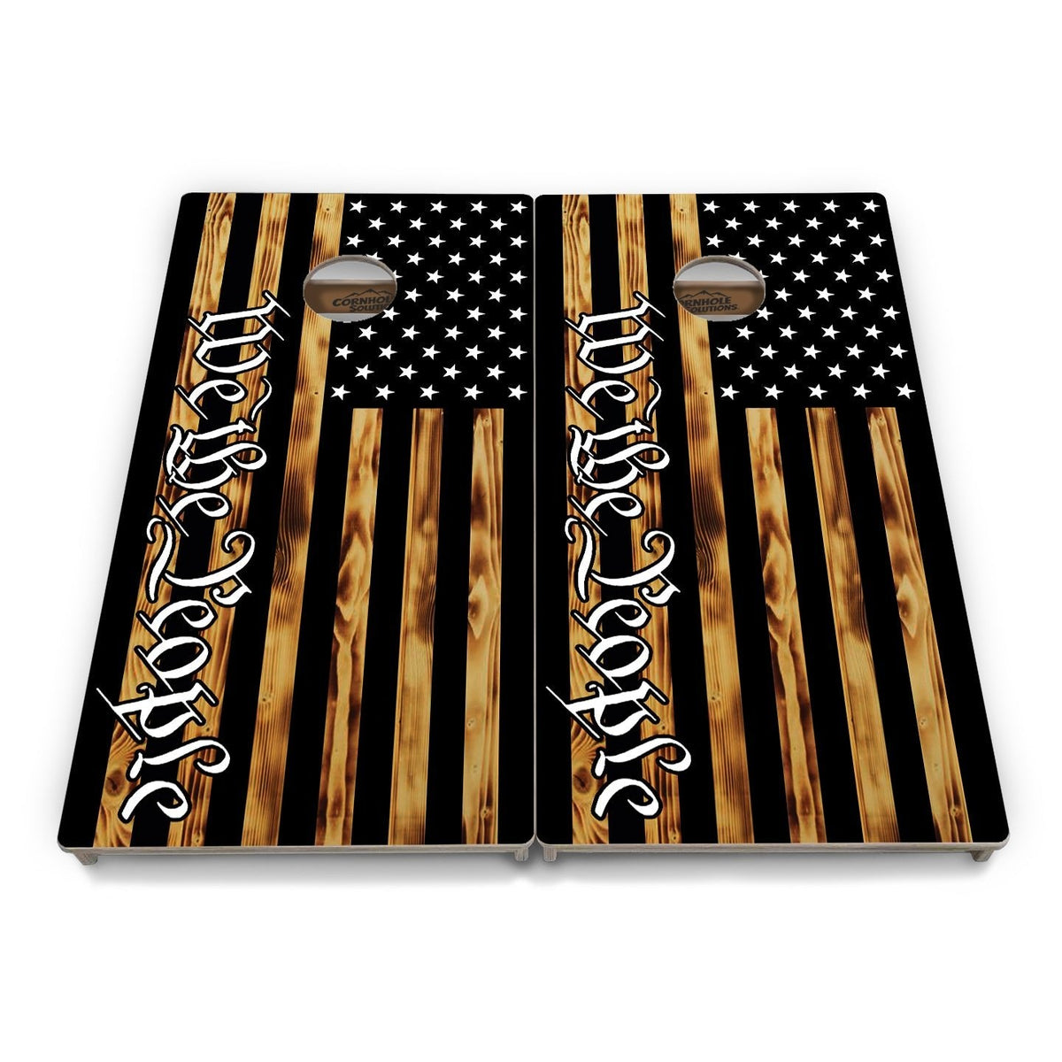 WTP Rustic Flag Cornhole Boards – Tournament Series