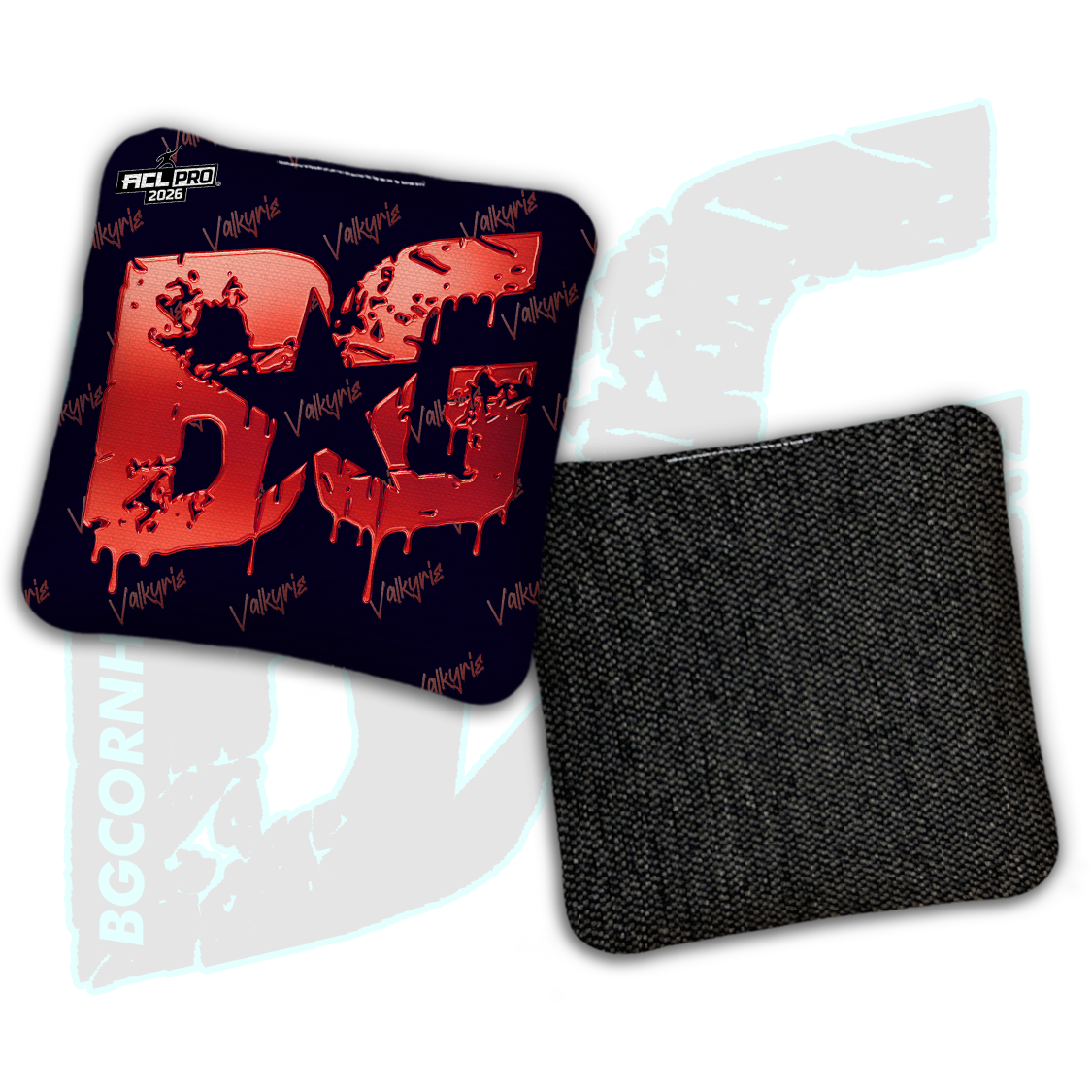 2026 BG Multiple Bag Models "Black Liquid Gold" - ACL Pro Stamped Cornhole Bags - SET OF 4 BAGS