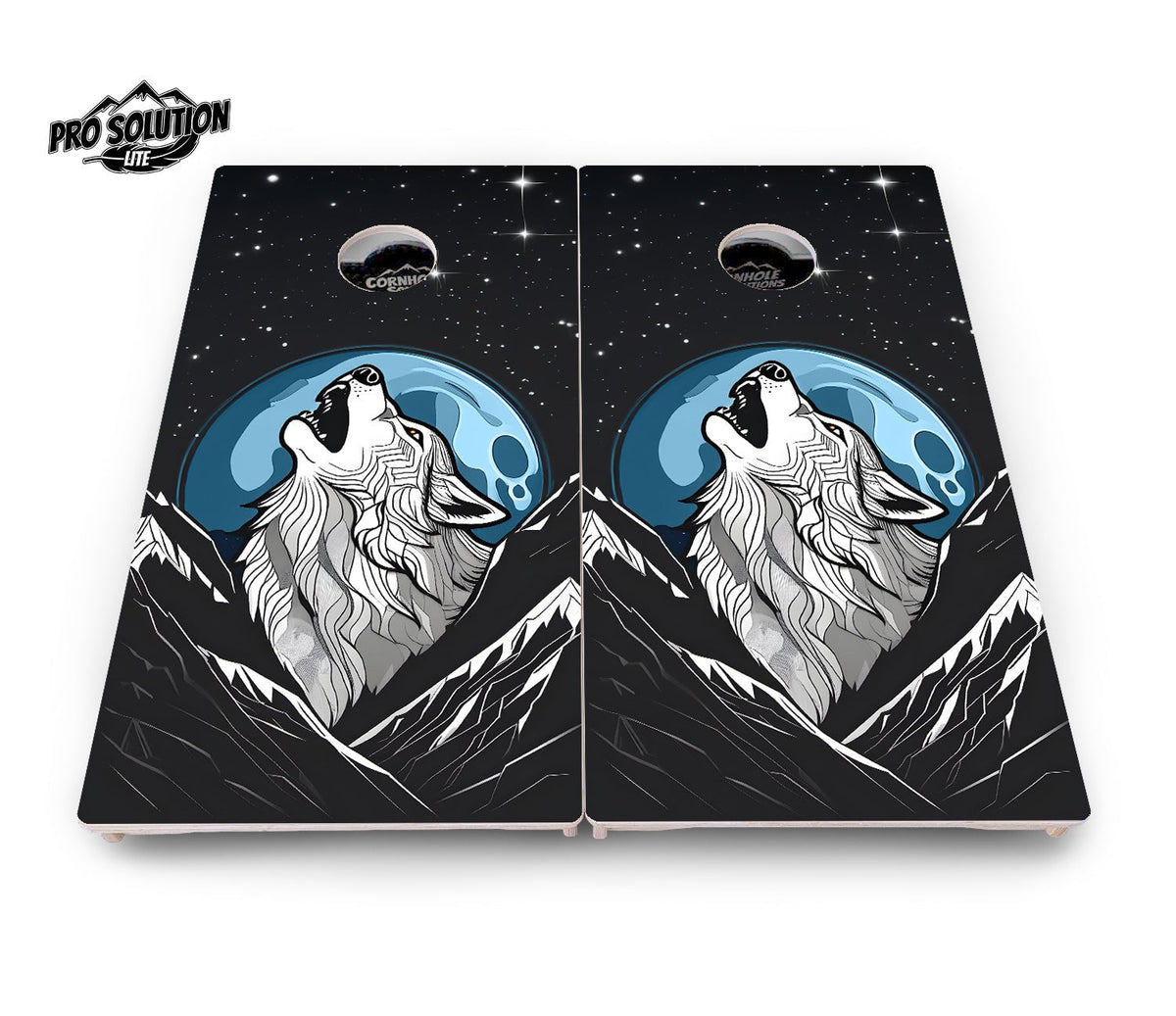 Wolf Cornhole Boards – Pro Lite or Pro Elite