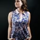 Womens Tie Dye Polo