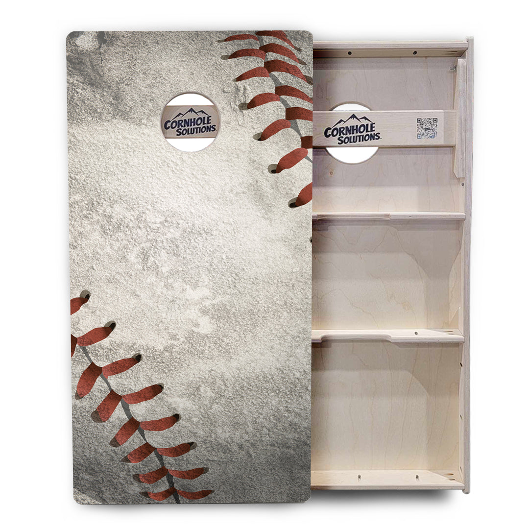 Worn Baseball Cornhole Boards - Professional Tournament Series