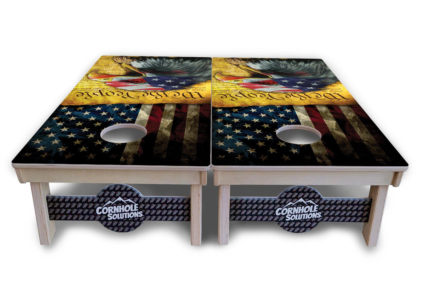 We The People Eagle Cornhole Boards - Professional Tournament Series
