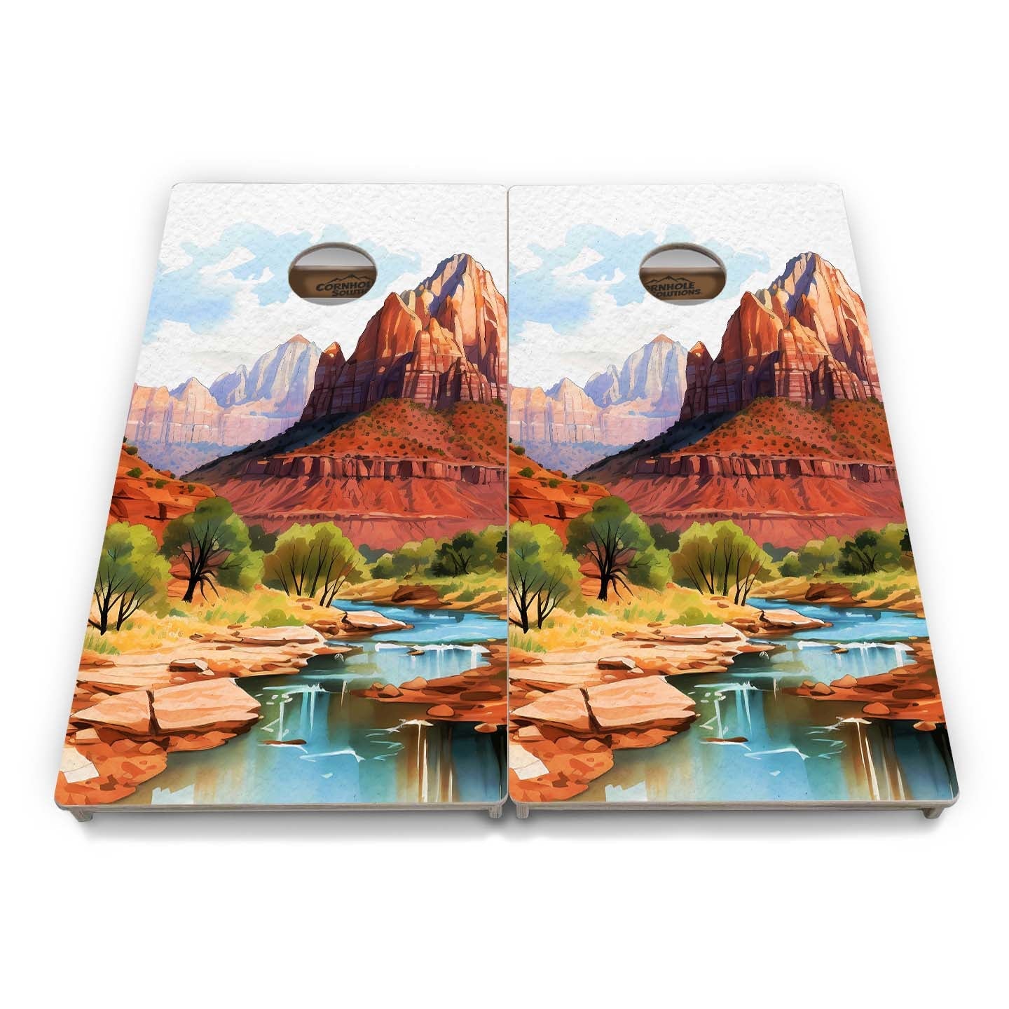 National Parks Cornhole Boards - 10 designs - Tournament Series