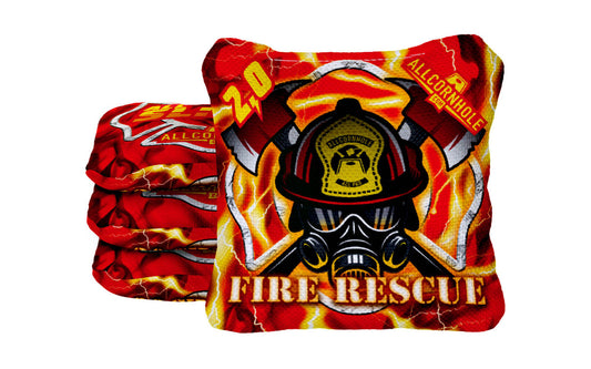 All-Slides 2.0 - FireFighter Cornhole Bags (Set of 4)