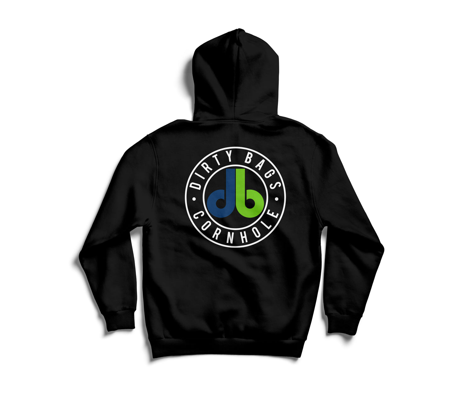 db Hoodie - Black with Color Logo