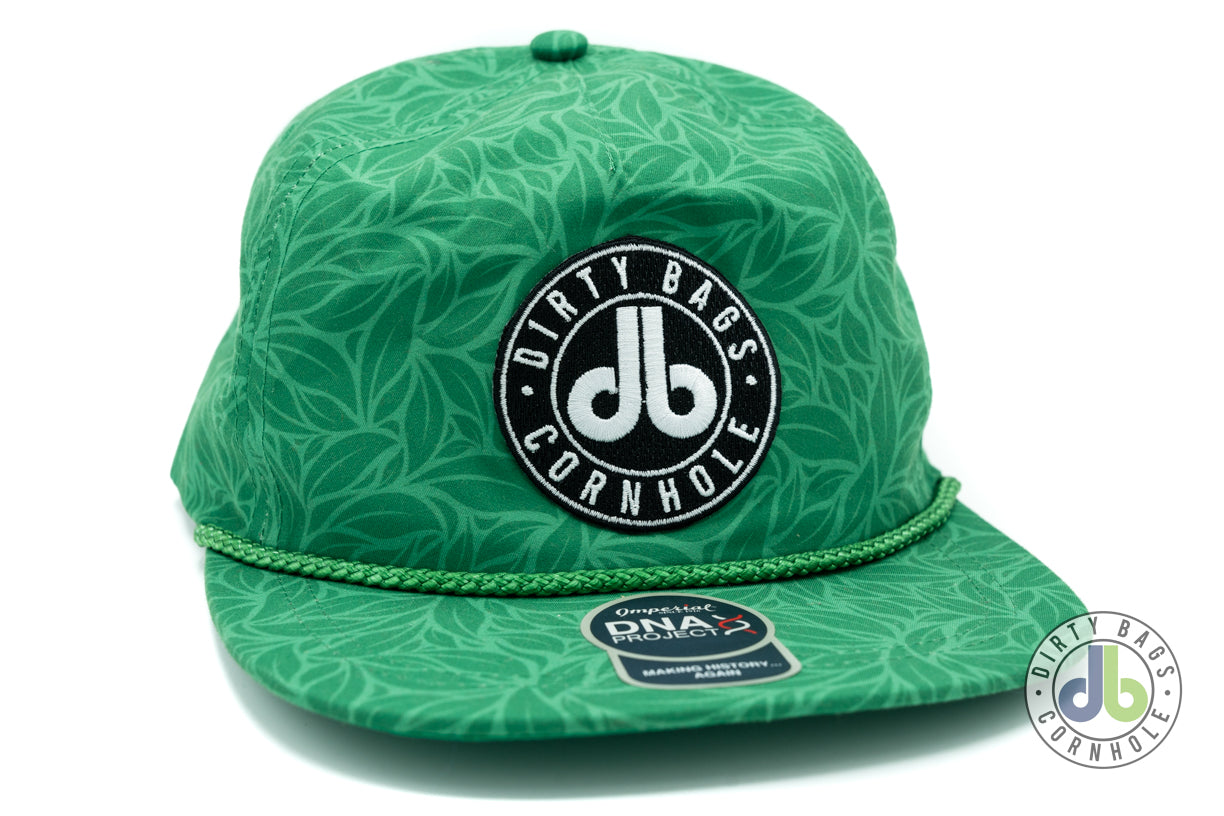 Skate Style db Hat - Green Floral