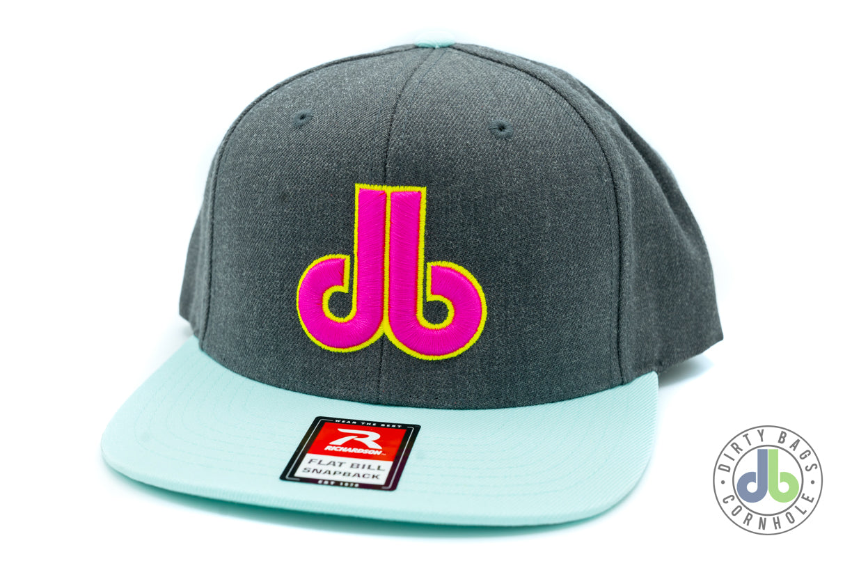 Hat - db Neon and Turquoise