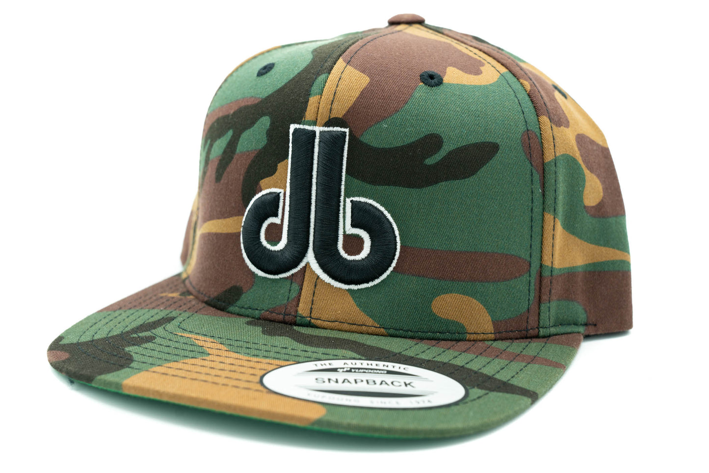 Dirty Bags Cornhole Camouflage Hat with Black db