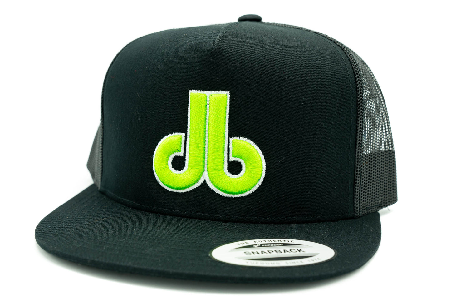 db Cornhole Hat - Neon Green db