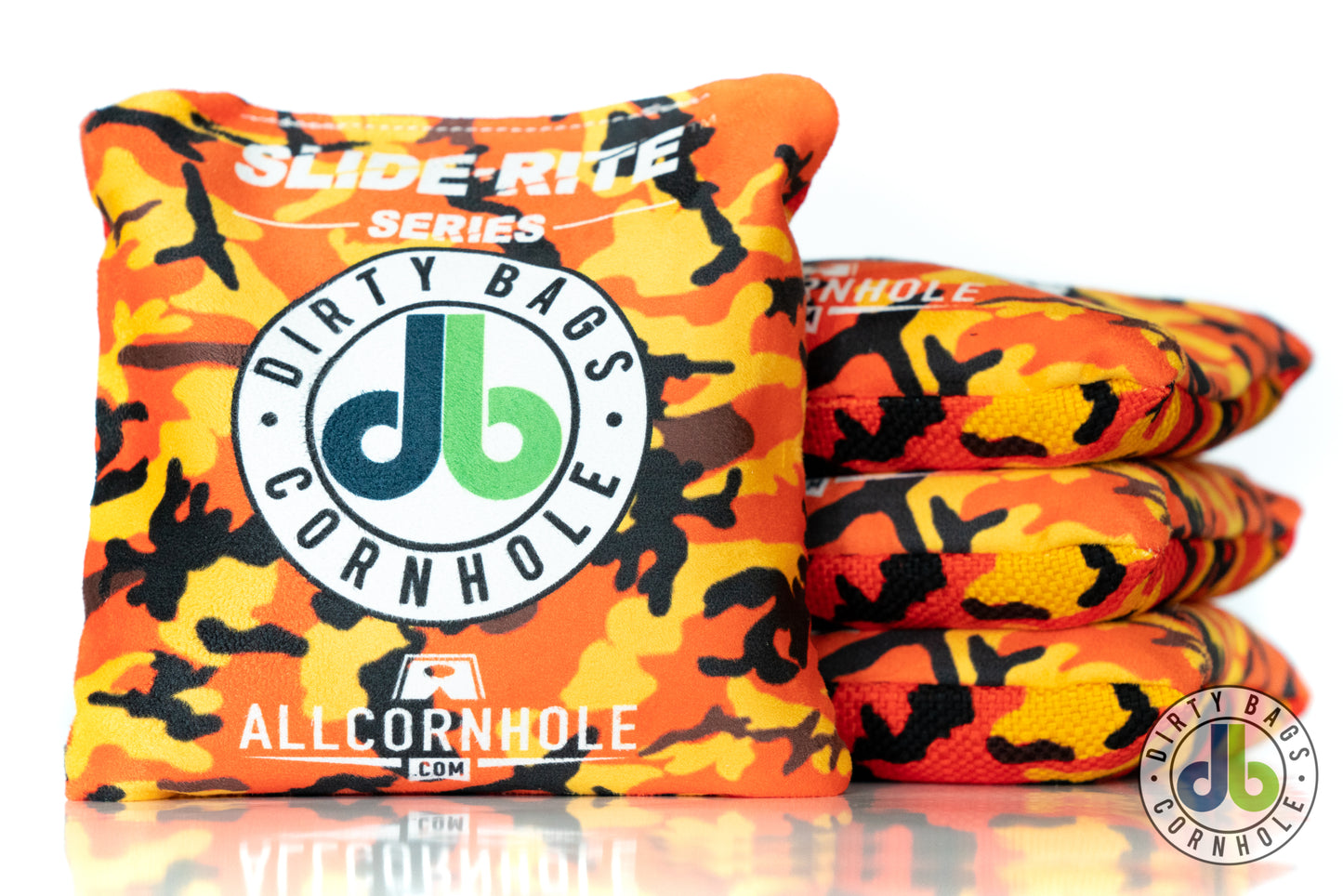 Slide Rite Cornhole Bags - Camouflage Half Set