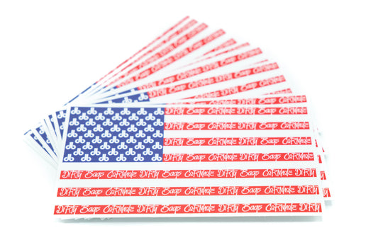 db American Flag Sticker