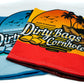 Dirty Bags Cornhole Gaiter- "Bags in Paradise"