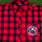 Dirty Bags Cornhole Flannel - Red / Black